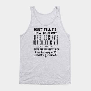 Julie and the Phantoms Netflix : Don't tell me how to ghost Tank Top